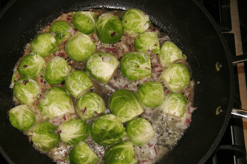 candied brussell sprouts