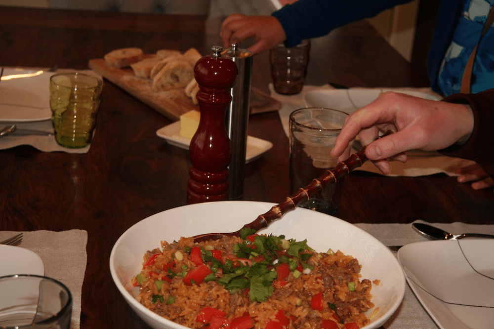 sausage and rice casserole3